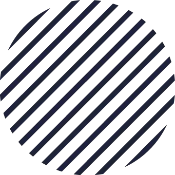 black stripes circle shape